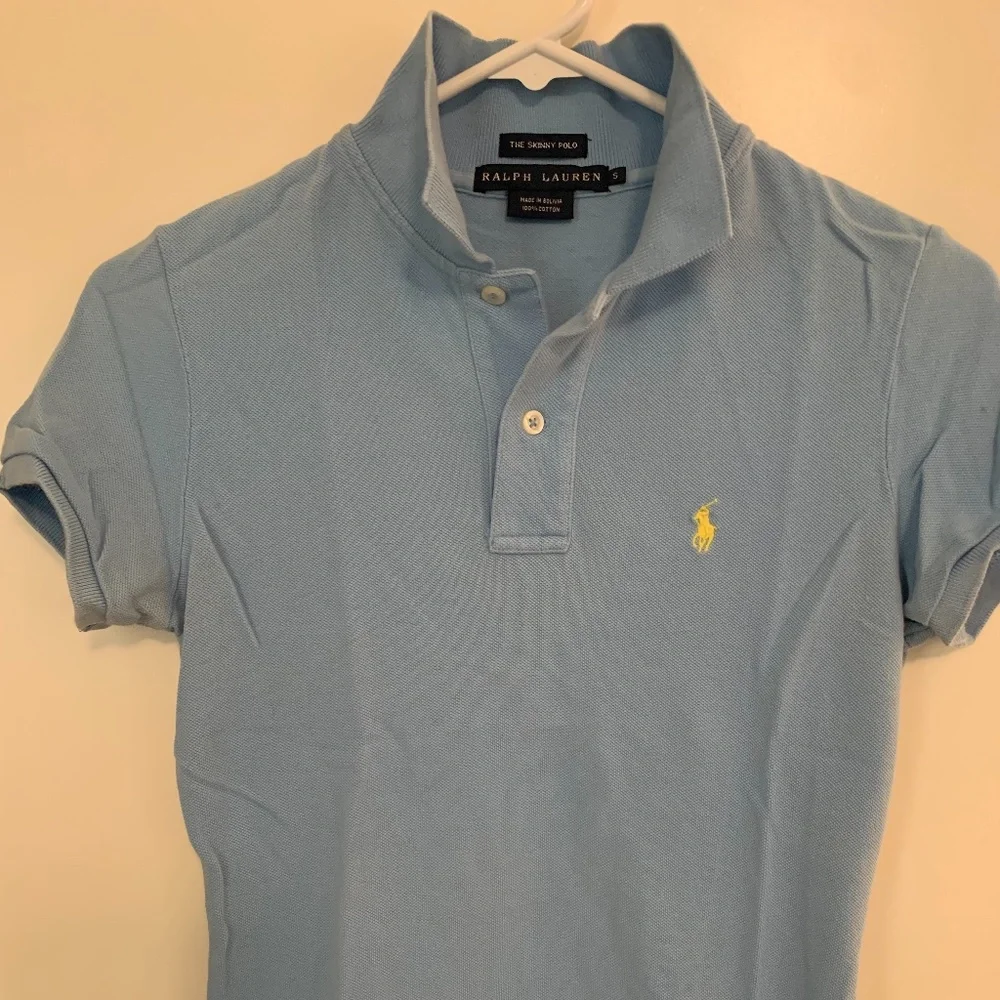 Coastal Blue Ralph Lauren ‘The Skinny Polo’ - Small - Picture 1 of 7